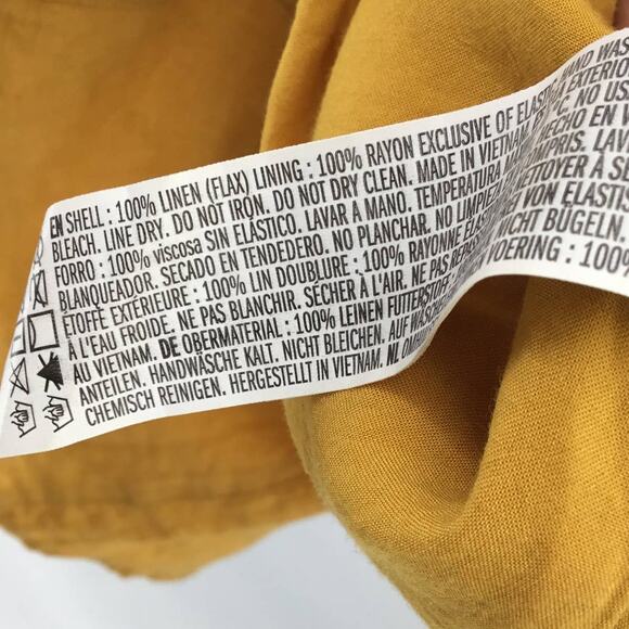 Forever 21 Linen Button Down Mini Dress Medium - Picture 11 of 11